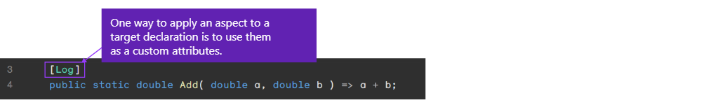 Adding Aspect As Attribute